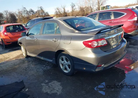 2011 Toyota Corolla S from USA, damaged, VIN 2T1BU4EE4BC708575